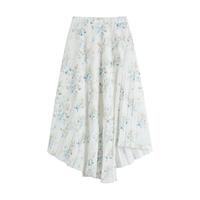 丽丽 LILY半身裙女夏季温柔印花别致不规则半身裙
