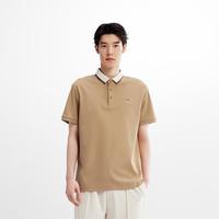 【凉感索罗娜】男装2024夏款刺绣衬衣t恤短袖男式Polo衫