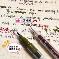 点石文具 DS制笔双头水性彩色记号笔马克笔软头毛刷绘画画美术水彩笔手账海报动漫手绘笔漫画涂色硬头勾线笔2001