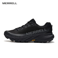 迈乐(Merrell)户外男女款AGILITY5越野跑鞋抓地减震轻量舒适防滑耐磨潮流越野鞋 J068045黑色AGPK-5(男) 45