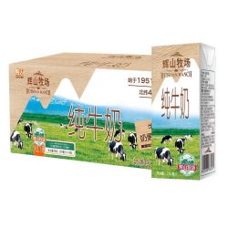 Huishan 辉山 6月辉山牧场纯牛奶200ml24盒