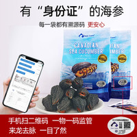 【可溯源】加拿大海参野生454g淡干货北极圆筒参红极参非冰岛