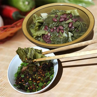 贵州特产酸菜无盐下饭菜毕节豆米酸汤土特产青菜云南芥菜小吃