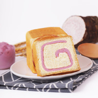 友臣肉松+芋泥面包400g 休闲零食饼干蛋糕早餐代餐