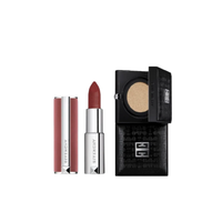 GIVENCHY 纪梵希 彩妆组合 (明星柔光气垫粉底液#1-C105 12g+高定粉丝绒唇膏#N27 3.4g)