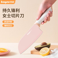 拜格（BAYCO）菜刀家用不锈钢厨房切菜切肉切片刀水果刀具女士菜刀 BD19022