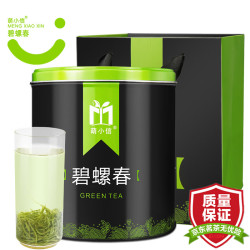萌小信 碧螺春2024新春茶绿茶茶叶苏州雨前高山云雾自己喝礼盒罐装500g