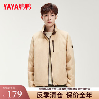 鸭鸭羽绒服鸭鸭（YAYA）2024冬季新款男女情侣羽绒服短款双面穿潮流舒适鸭绒保暖外套HY