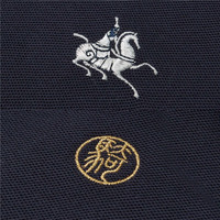 佐丹奴短袖Polo衫男骑士国风刺绣珠地布翻领休闲上衣18014607