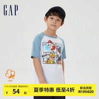 Gap【汪汪队联名】男童夏季短袖T恤610768儿童装运动上衣