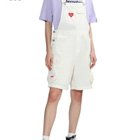 it :CHOCOOLATE女装牛仔背带裤夏季甜美可爱短裤5590XUI