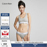 卡尔文·克莱恩 Calvin Klein 内衣女士ck轻运动美背背心文胸F3785AD 020-椰青灰 XL