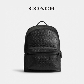 COACH 蔻驰 经典标志皮革CHARTER双肩包