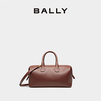 BALLY/巴利24秋冬深红色牛皮革女士手提包6308512 深红色 1