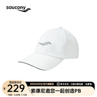 Saucony索康尼夏季新品空顶帽户外运动跑步帽遮阳帽子