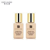 ESTEE LAUDER 雅诗兰黛 DW持妆粉底液 持久遮瑕 #1C1 15ml*2瓶装