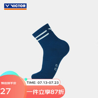 VICTOR威克多 羽毛球袜 袜子男款女款透气棉袜专业中筒运动袜