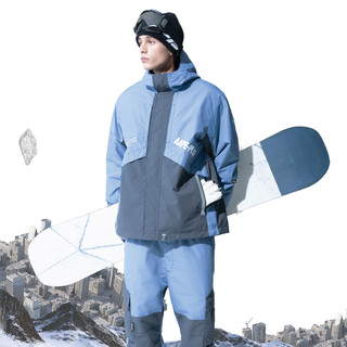 AAPE+运动男装春夏字母印花徽章户外拼接潮流连帽风衣7490XXH