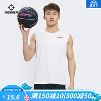 准者(RIGORER)运动背心2023新款夏季男士篮球训练跑步锻炼健身休闲户外无袖上衣