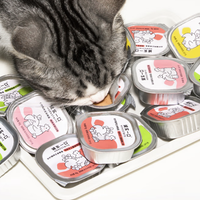 诚实一口HONESTBITE 鸡肉榴莲椰子全阶段猫主食餐盒 40g*14盒