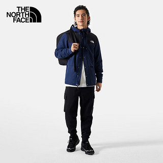 北面（The North Face）防风夹克男女同款防泼水外套户外保暖春季|81NO 8K2/蓝色 S/165