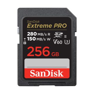 SanDisk 閃迪 Extreme PRO SD存儲(chǔ)卡 256GB（UHS-II、V60、U3）