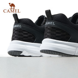 骆驼牌骆驼运动鞋男士2023春夏新品轻便百搭休闲透气旅游鞋软底跑鞋男