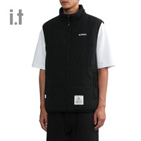 i.t Alpha Industries男女同款多口袋刺绣立领双面穿马甲1011