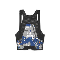 Aape男装秋款简约印花迷彩大口袋拼接背带机能马甲7505XAI