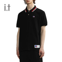 I.T 简约时尚 男士polo衫  BKX/黑色，IVX/白色 S，M，L，XL