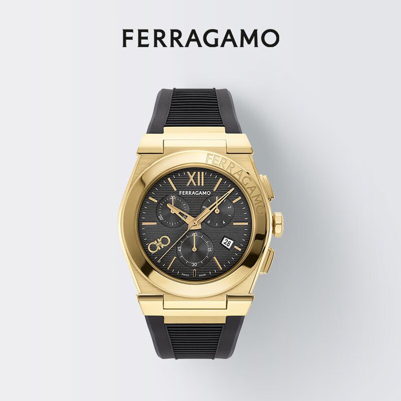 菲拉格慕（Ferragamo）手表高奢瑞表防水夜光石英男表  SFMR00824