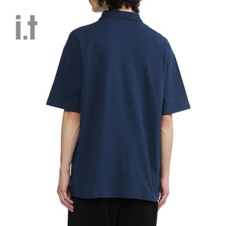 :CHOCOOLATE 1017XUM 宽松短袖 POLO衫 BLE/蓝色 S