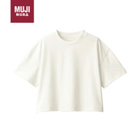無印良品 MUJI(無印良品 )防紫外线性能 吸汗速干 短款T恤 BIE03A3S