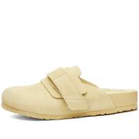 BIRKENSTOCK 勃肯 1774 x TEKLA Nagoya 麂皮凉鞋 稻草黄