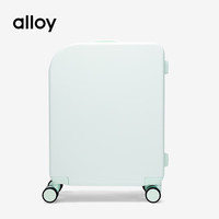 alloyPICNIC旅行箱【明星同款】乐几经典高颜值便携时尚登机箱 24寸薄荷绿磨砂面 拉链
