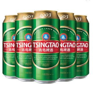 TSINGTAO 青岛啤酒 青岛（1903 ）500Ml*18罐原厂正品名族品牌