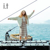 it b+ab女装背带裙冬季时尚气质腰带装饰开衩0266JD