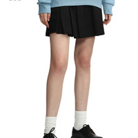 it :CHOCOOLATE女装半身裙冬季学院拼接百褶裙短裙9525X