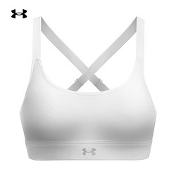 UNDER ARMOUR 安德玛 UNDERARMOUR） Continuum女子拳击训练运动内衣-中强度1372559 白色100 XS