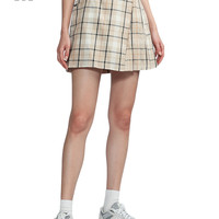 it :CHOCOOLATE女装半身裙秋季美式格纹百褶短裙9515BUI