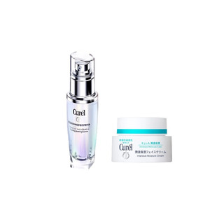 Curél 珂润 极光礼盒(润浸精华露40ml+保湿滋养乳霜40g)