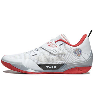 LI-NING 李宁 韦德 808 4 ULTRA得分王 男子篮球鞋 ABAU031-9 标准白 39.5