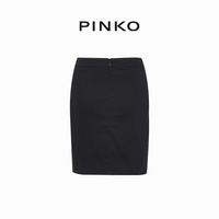 PINKO 2024夏季时尚褶皱通勤半身裙103288A1P2