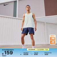 耐克(NIKE)MILER男子速干跑步背心夏季晨跑针织舒适FN3987 394微绿/银 XL