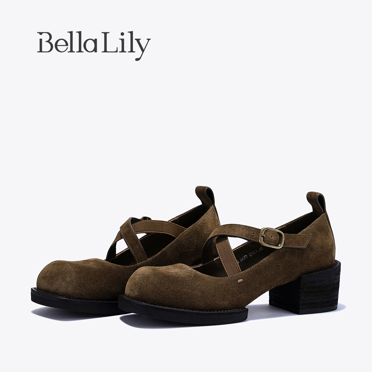  Bella Lily 复古 女士高跟鞋