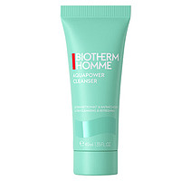 BIOTHERM 碧欧泉 男士洗面奶洁面乳膏  清爽保湿 水动力洗面奶 小样水动力洁面40ml