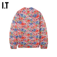IT CDG tricot COMME des GARÇONS女装圆领针织衫花毛衣复古田园