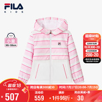 FILA斐乐儿童童装2024夏季小童女童梭织外套外套