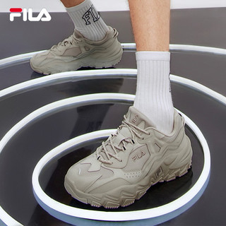 FILA 斐乐官方掠夺者跑步鞋春夏撞色男款休闲运动鞋