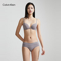 Calvin Klein内衣24春夏女士纯色舒适薄衬垫ck无痕全罩杯文胸QF7321AD LN5-芦穗灰 36/80D